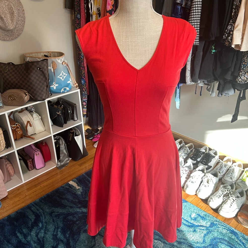 Women’s Small Coral Red Mini Dress